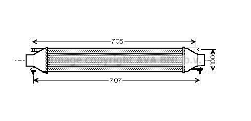 AVA QUALITY COOLING Välijäähdytin FT4321